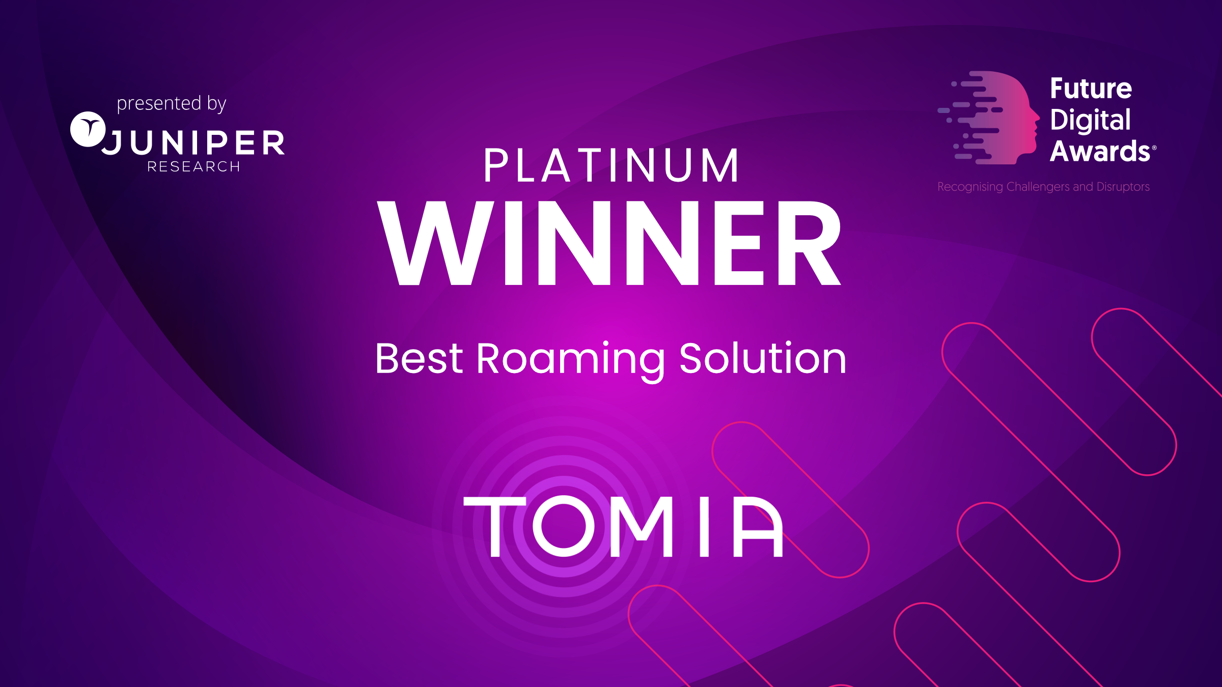 2026 Juniper Award for TOMIA SoR