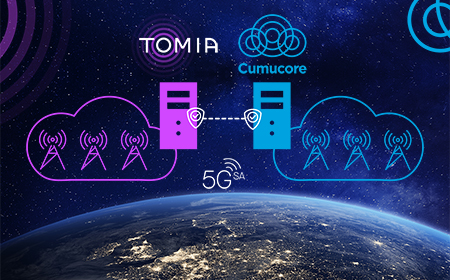 TOMIA and Cumucore SEPP integration provides secure 5G standalone roaming connectivity.